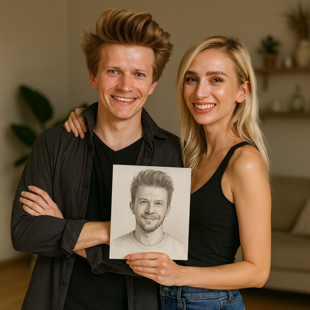 Pieštas sielos draugo portretas ir detalus aprašymas