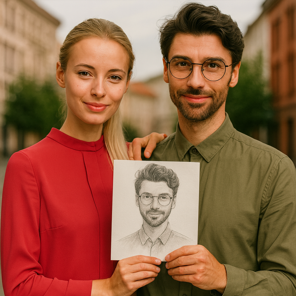 Pieštas sielos draugo portretas ir detalus aprašymas